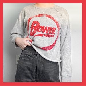‘bowie’ crewneck top